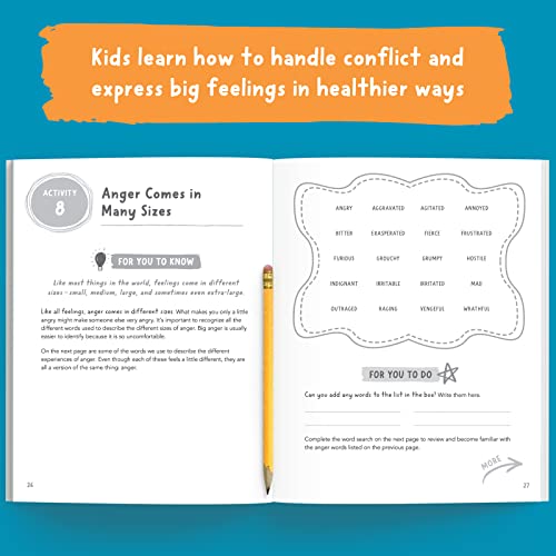 Pre-Owned The Anger Workbook for Kids: Fun Dbt Activities to Help You ...