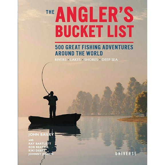 The Angler's Bucket List, (Hardcover)