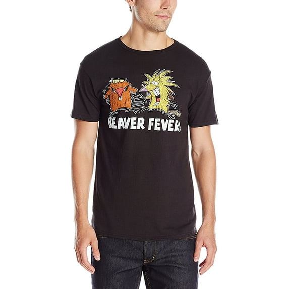 The Angry Beavers Beaver Fever Adult T-Shirt