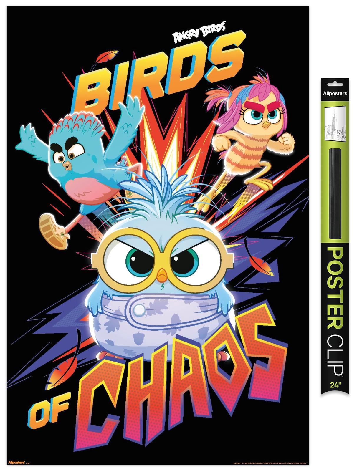 The Angry Birds Movie 3 (2026): Adventurous Action - Chaos Wall Poster ...