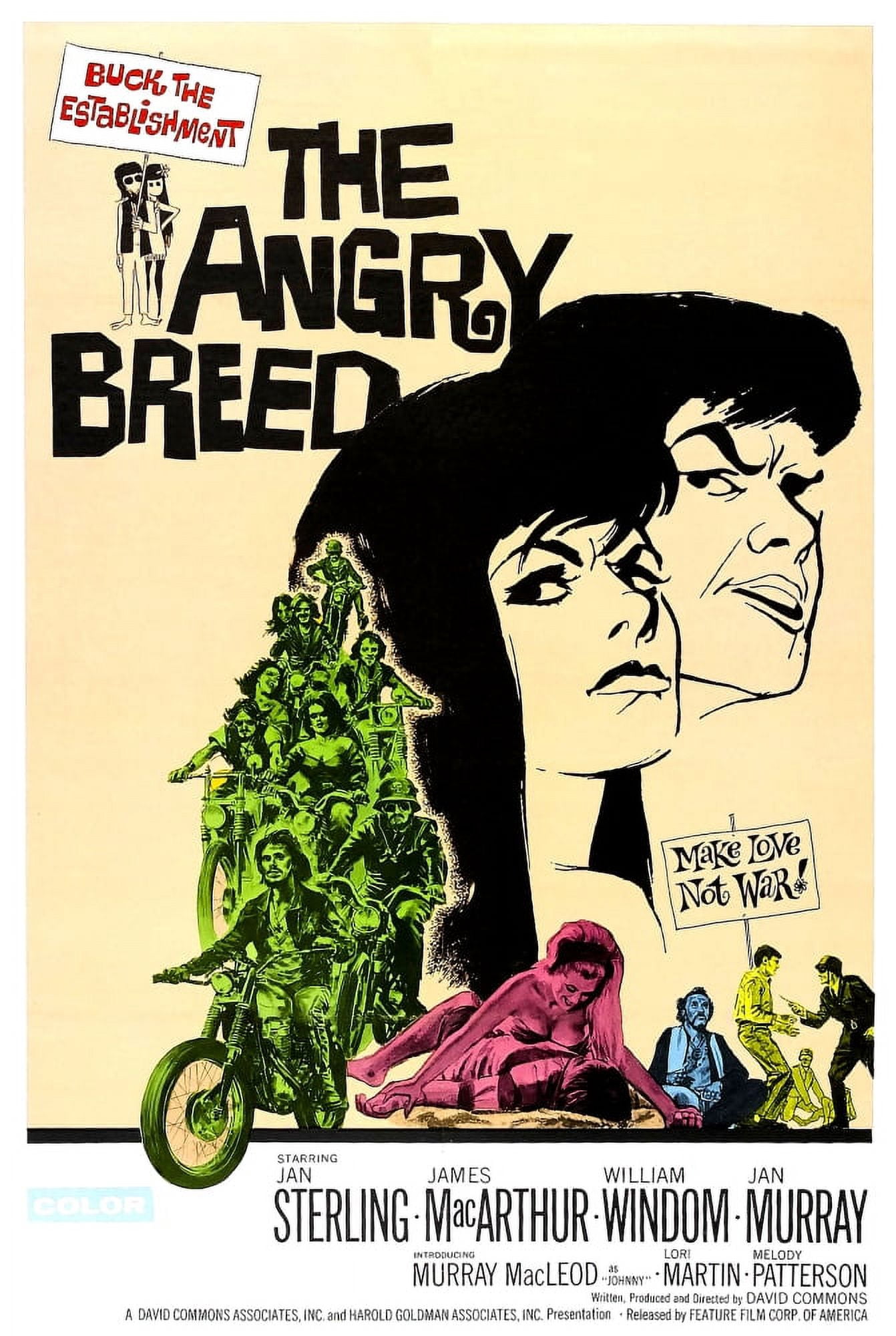 The Angry Breed Canvas Art - (11 x 17)