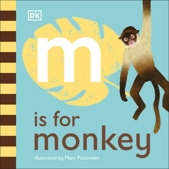 The Animal Alphabet Library: M is for Monkey (Board book)