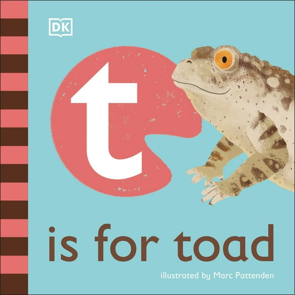 The Animal Alphabet Library: T is for Toad (Board book)