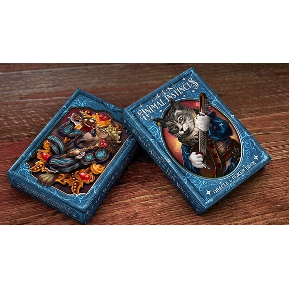 The Animal Instincts Poker and Oracle (Minstrel) Playing Cards
