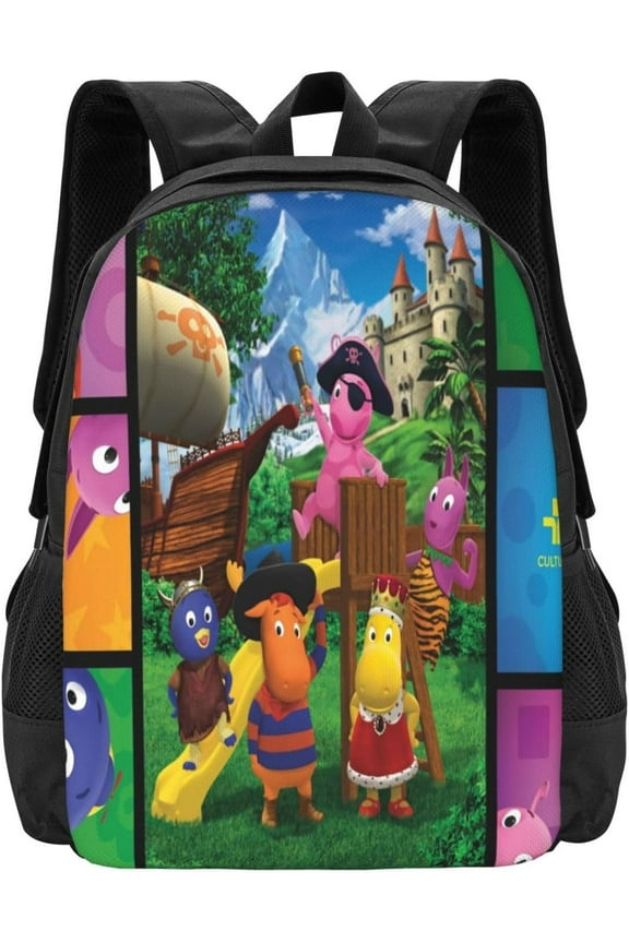 Backpack Large Capacity Leisure Travel Backpack Book Bag Outgoing Daypack 12.5x5.5x16.5 inch