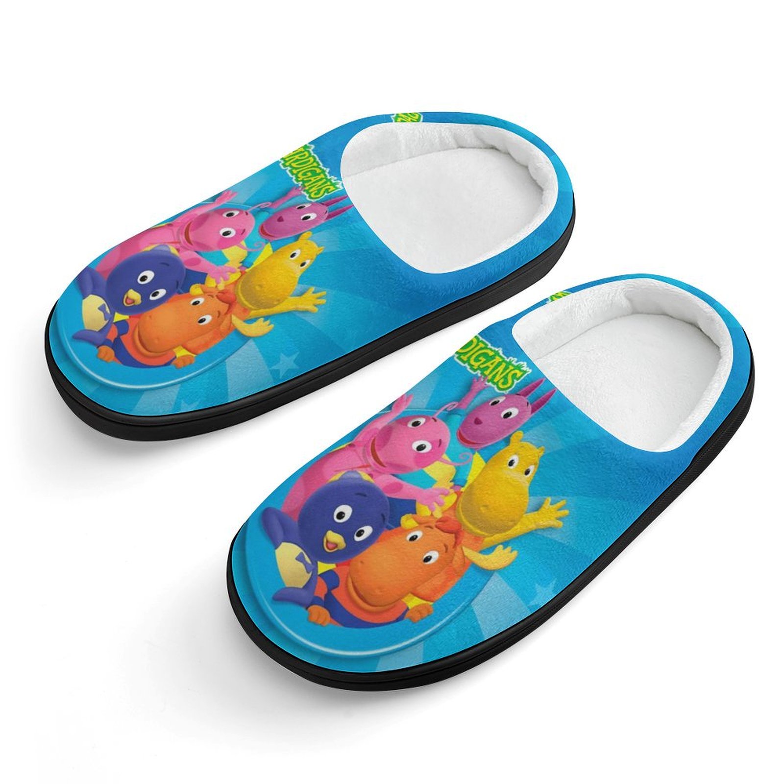 Winter Backyardigans The Anime Backyardigans Kids Slippers Boys Girls Warm Soft House ...