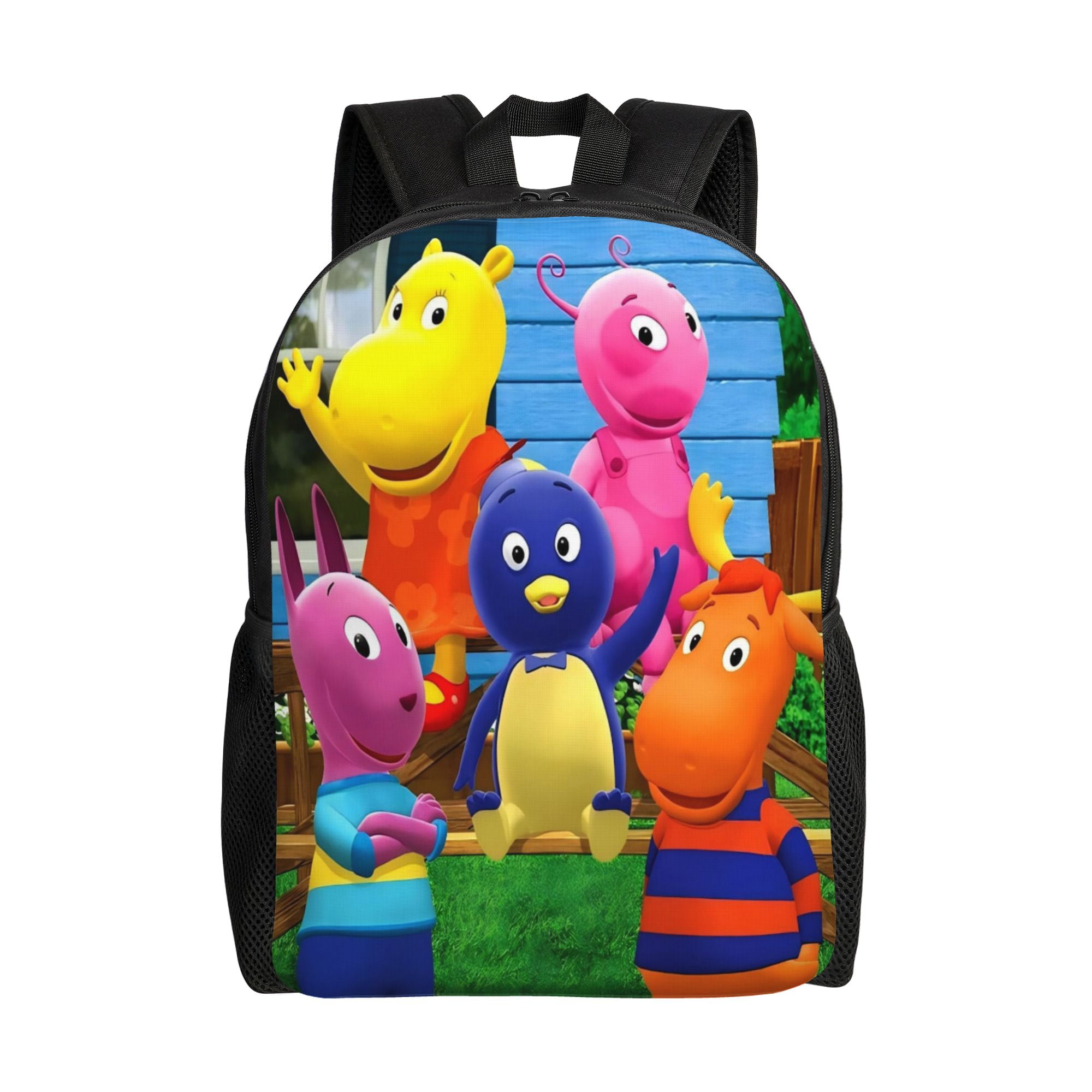 The Anime Backyardigans Large Capacity Laptop Backpack Lightweight ...