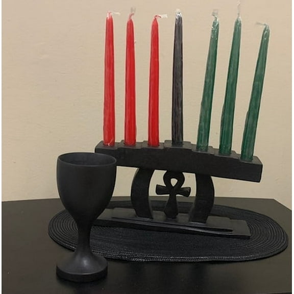 The Ankh Black Kwanzaa Set