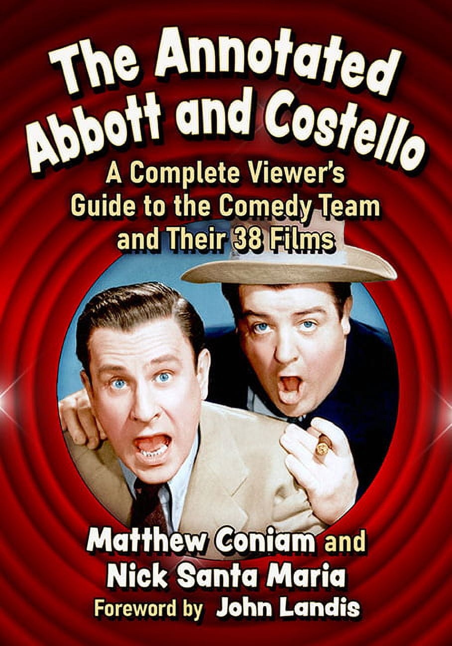 Annotated Abbott and Costello: Complete Comedy Film Liberia | Ubuy, image size:908x1296