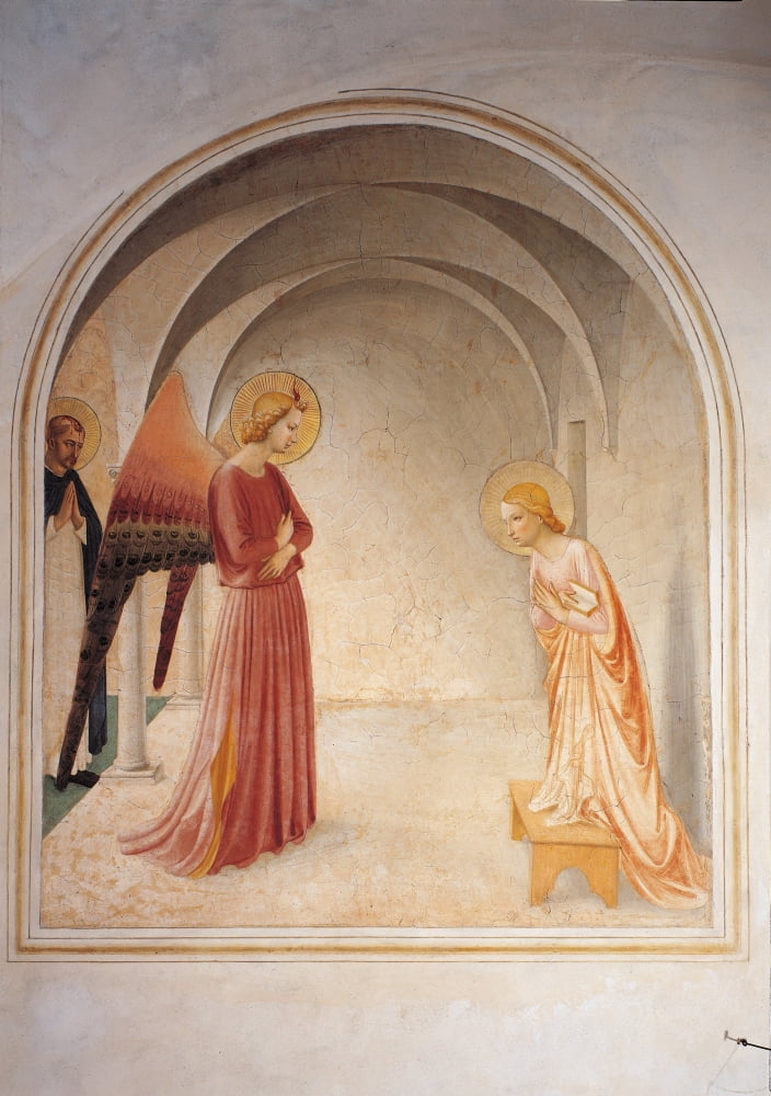 The Annunciation Canvas Art - (18 x 24)