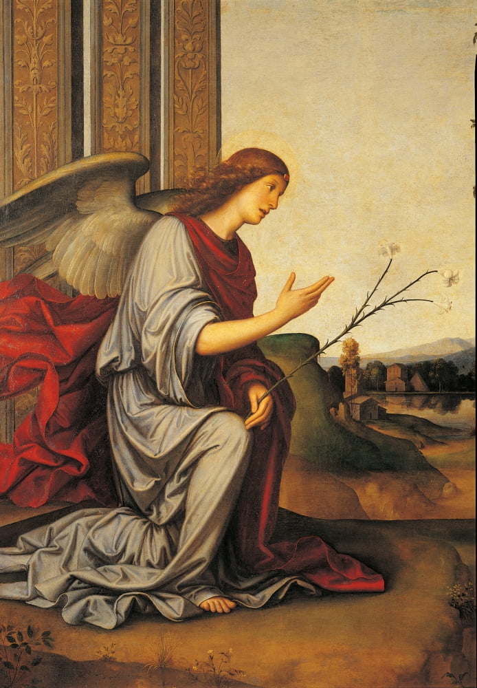 The Annunciation Canvas Art - (18 x 24)