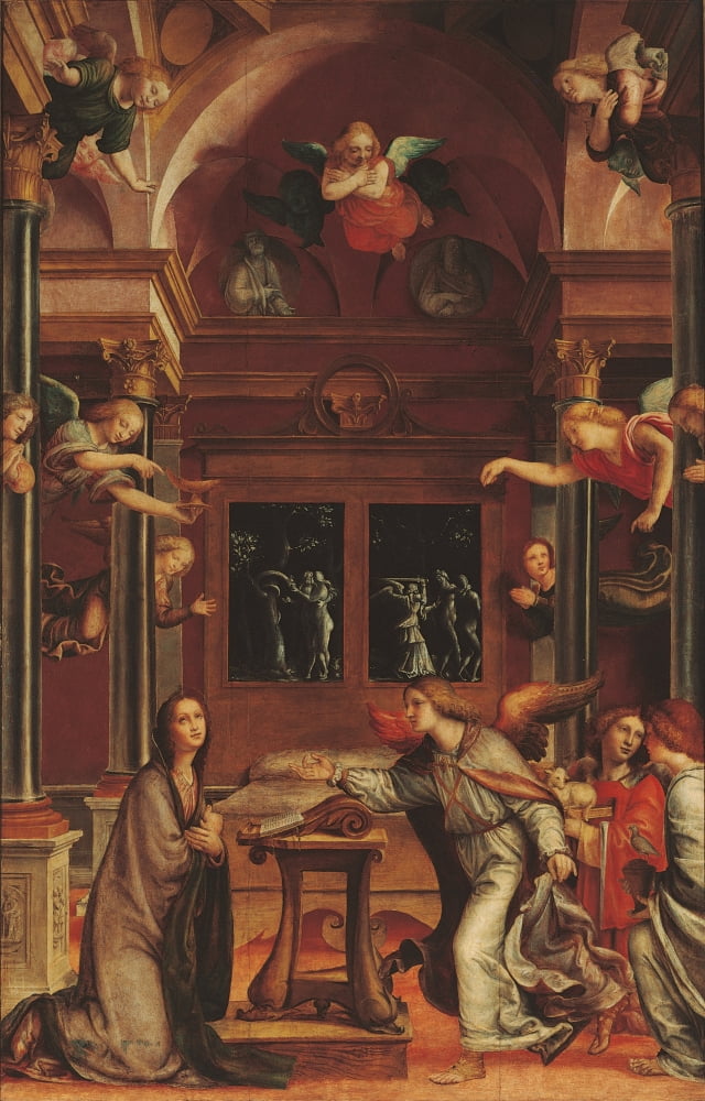 The Annunciation Canvas Art - (18 x 24)