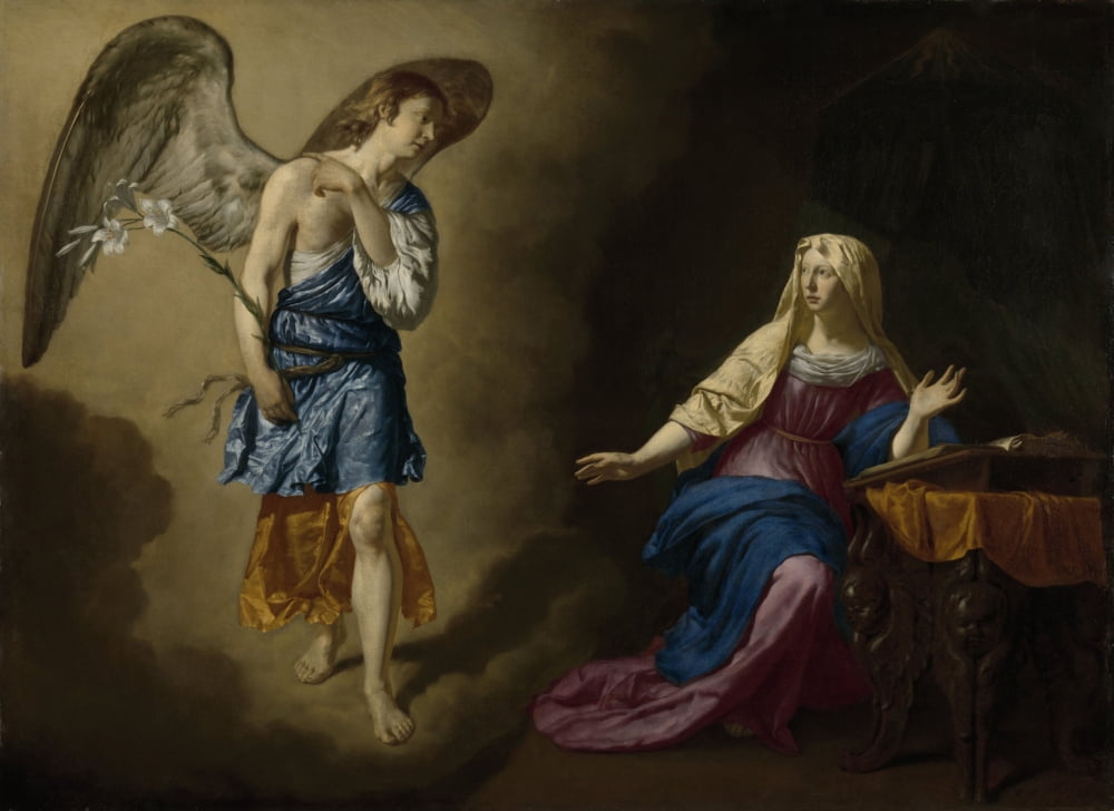 The Annunciation Canvas Art - (24 x 18)