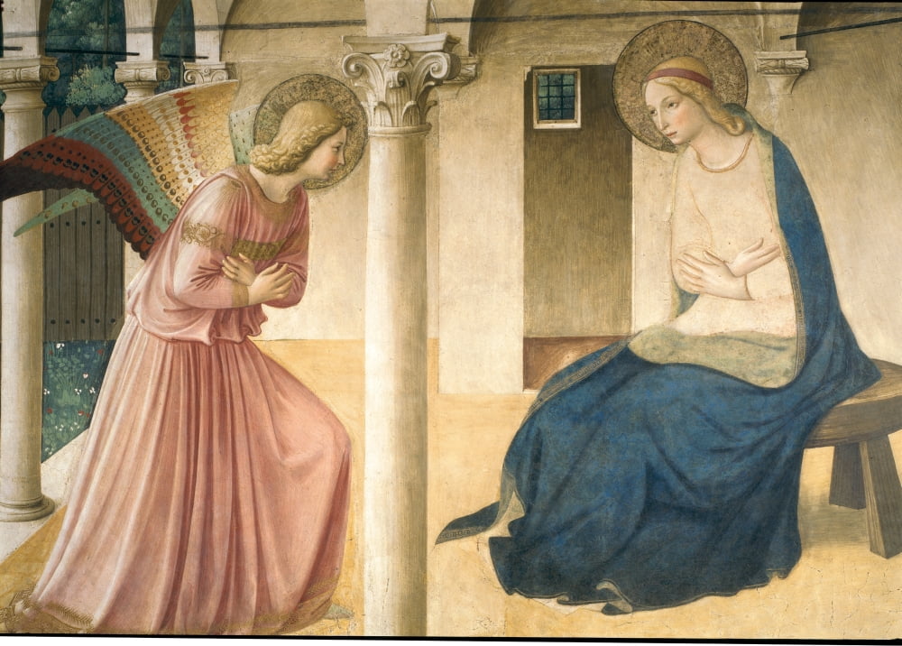 The Annunciation Canvas Art - (24 x 18)