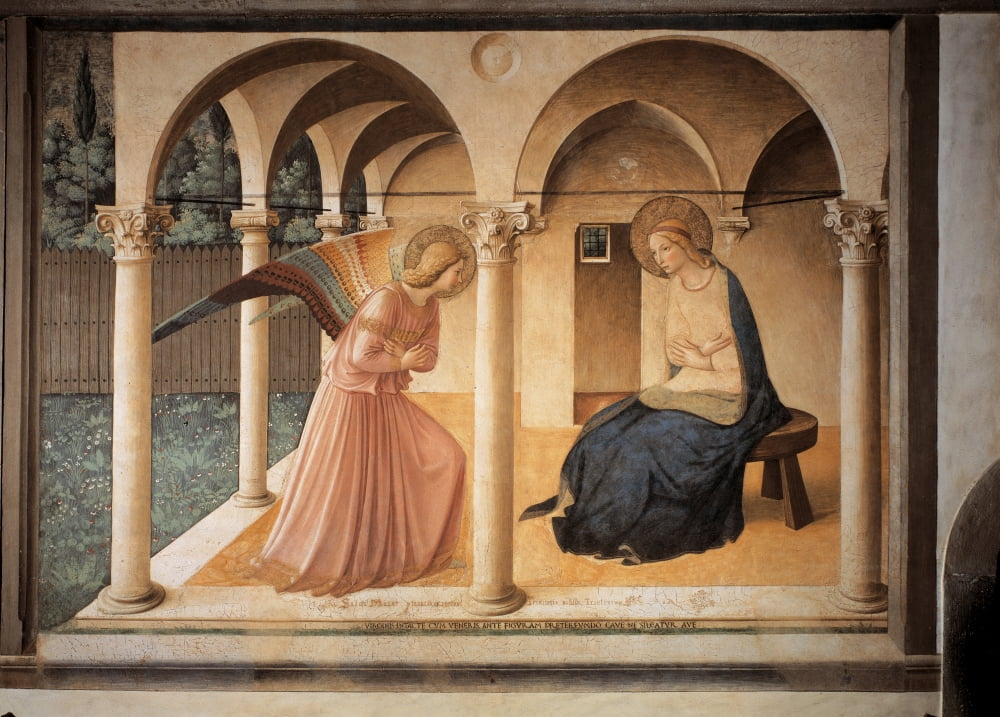 The Annunciation Canvas Art -  (36 x 24)