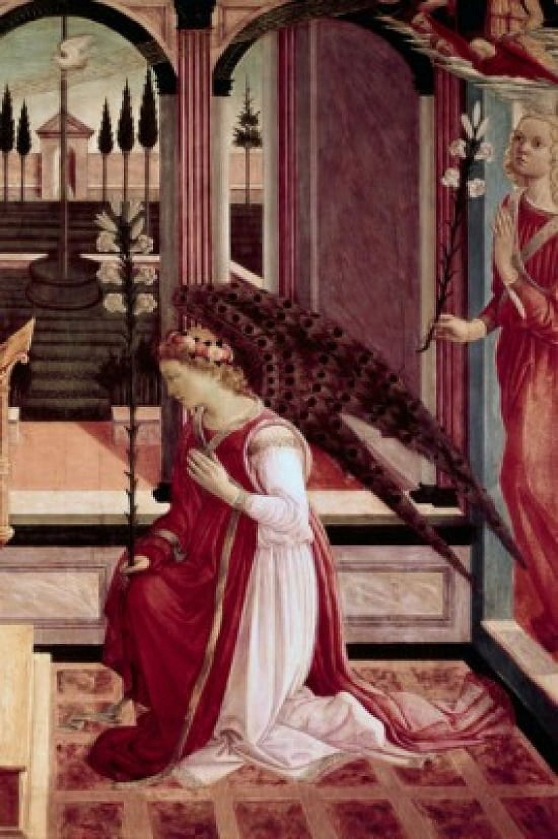 The Annunciation - Detail Filippo Lippi (ca1406-1469 Italian) Canvas Art - Filippo Lippi (18 x 24)