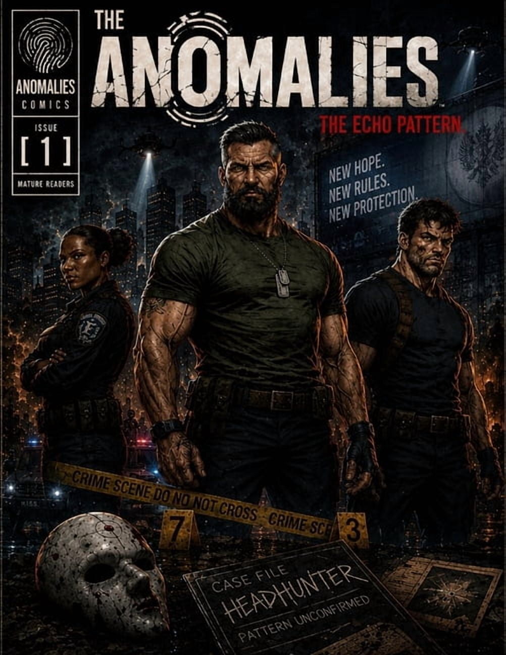 The Anomalies issue 1: The Echo Pattern, (Paperback)