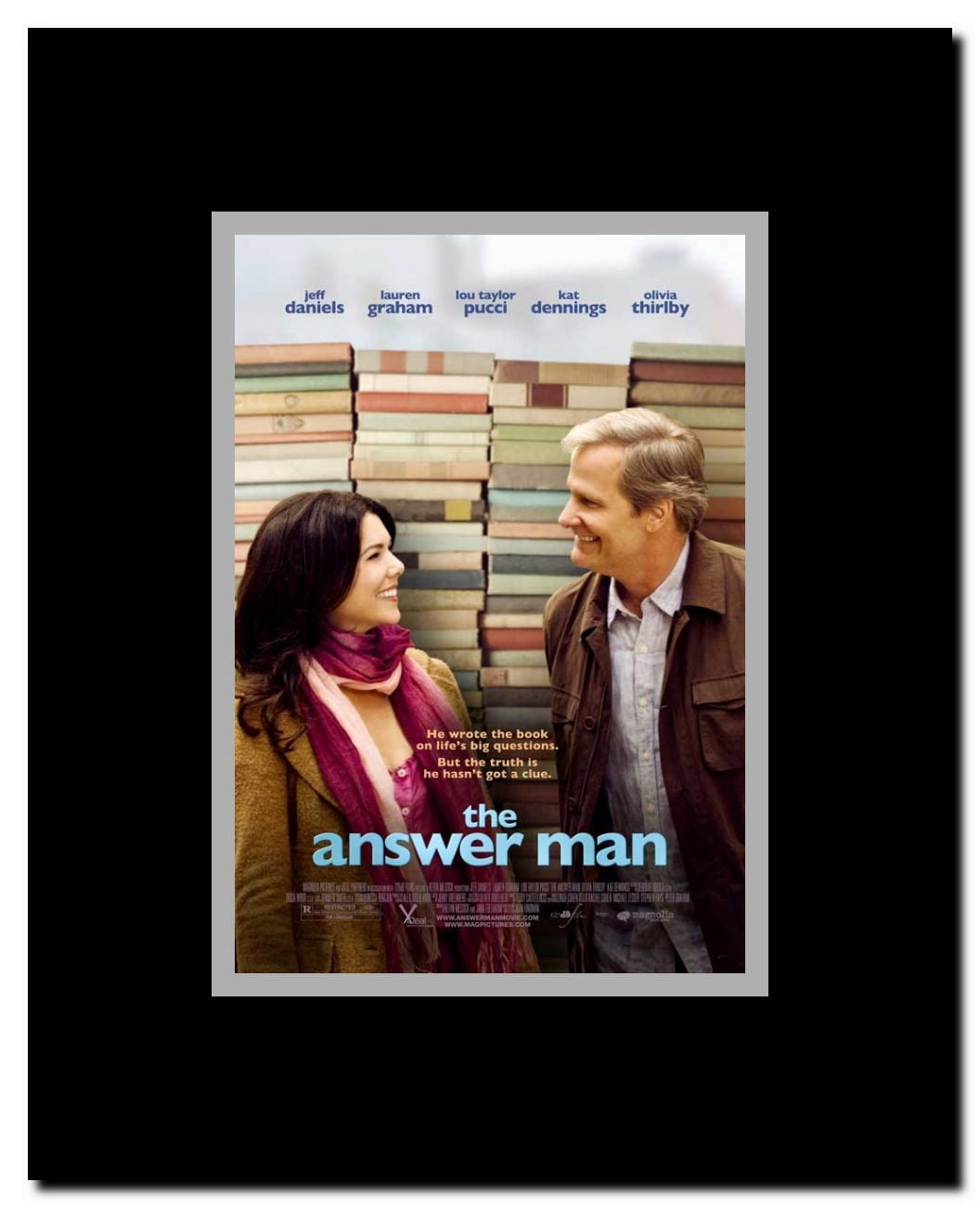 The Answer Man Framed Movie Poster
