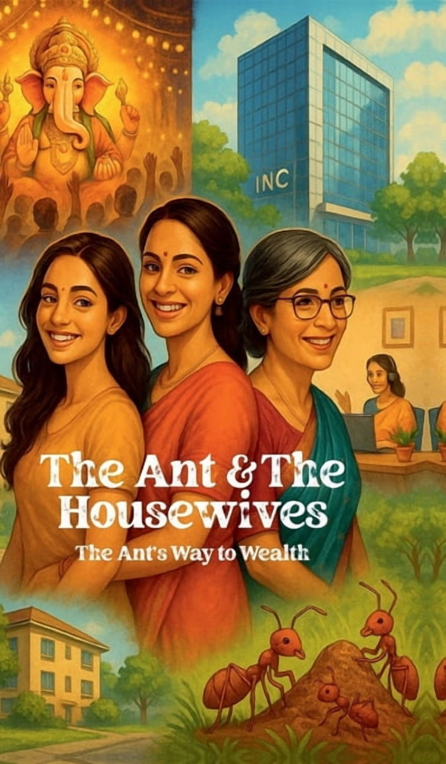 The Ant and The Housewives: The Ant's Way To Wealth, (Hardcover)