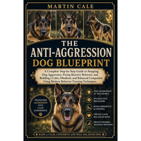 The Anti-Aggression Dog Blueprint: A Complete Step-by-Step Guide to Stopping Dog Aggression, Fixing Reactive Behavior, a, (Paperback)