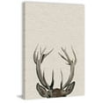 thumbnail image 1 of The Antler Painting Print on Wrapped Canvas, 1 of 7