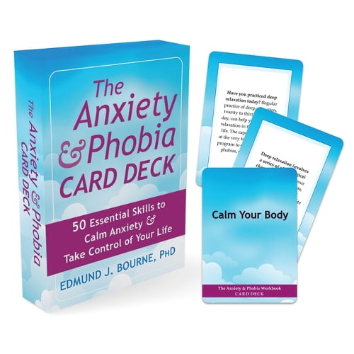 The Anxiety and Phobia Card Deck : 50 Essential Skills to Calm Anxiety and Take Control of Your Life (Cards)
