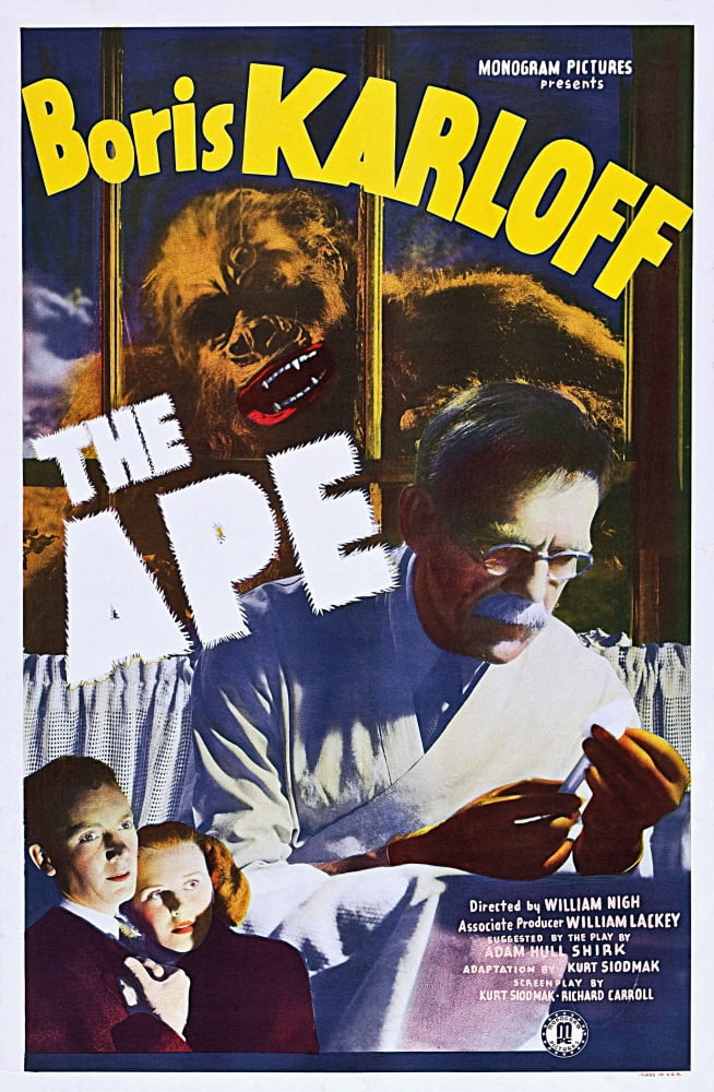 The Ape U Canvas Art - (11 x 17)