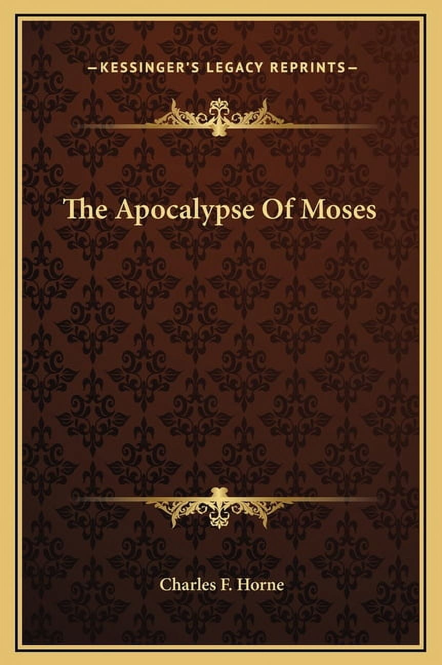 The Apocalypse Of Moses, (Hardcover) - Walmart.com