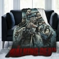 thumbnail image 1 of The Apocalyptic Walking Horror Drama Dead Throw Blanket 50"X40" Soft Flannel Lightweight Plush Quilt Suitable For Sofa,Living Room,Bedroom, 1 of 4