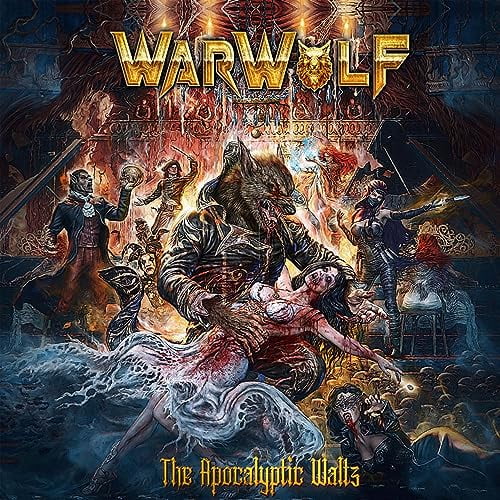 WarWolf The Apocalyptic Waltz (Vinyl Record) 12" Album Coloured Vinyl with CD