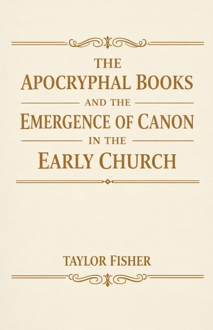 The Apocryphal Books and the Emergence of Canon in the Early Church, (Paperback)