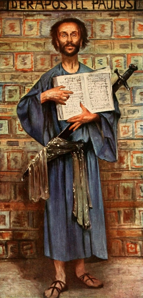 The Apostle Paul Canvas Art - Lovis Corinth (18 x 24)