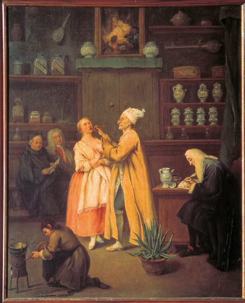 The Apothecary Canvas Art - (24 x 36)