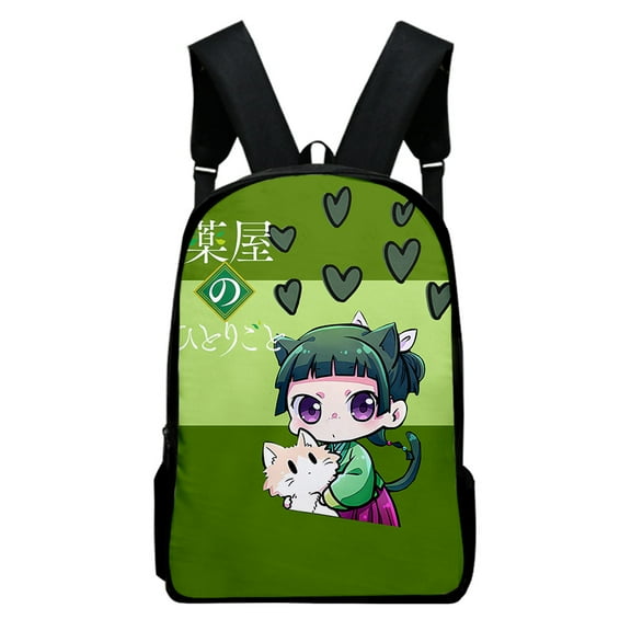 The Apothecary Diaries Anime Backpack Women Men Shoulders Bag Fashion Travel Bags