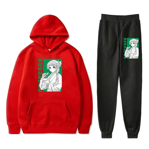 The Apothecary Diaries Anime Merch Hoodies Jogger Pants Set Cosplay Unisex Fashion Streetwear