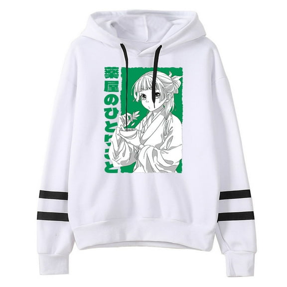 The Apothecary Diaries Anime Merch Pullovers Pocketless Parallel Bars Sleeve Streetwear