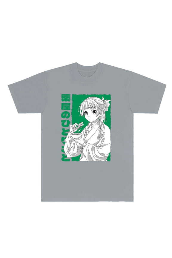The Apothecary Diaries Anime Merch T-Shirts Cosplay Unisex Fashion Short Sleeve Crewneck Tee