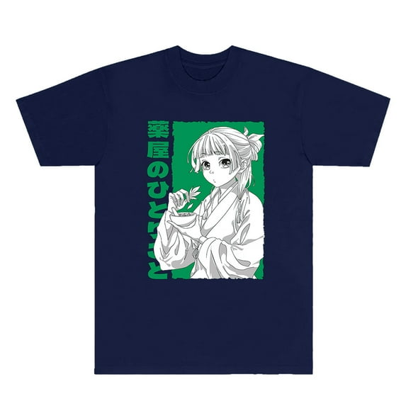 The Apothecary Diaries Anime Merch T-Shirts Cosplay Unisex Fashion Short Sleeve Crewneck Tee