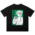 thumbnail image 1 of The Apothecary Diaries Anime Merch Wash Tee Cosplay Women Men Fashion Short Sleeve Cotton T-Shirts, 1 of 6