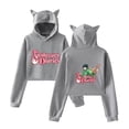 thumbnail image 1 of The Apothecary Diaries Cat Ear Fashion Street Trendy Hoodie Women's Short Sportswear, 1 of 2