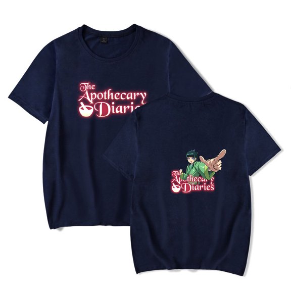 The Apothecary Diaries Fashionable and casual women's men's street fashion short sleeved T-shirt top