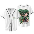 thumbnail image 1 of The Apothecary Diaries Maomao Baseball Jacket Tee Summer Unisex V-neck Short Sleeve T-Shirts, 1 of 6