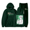 thumbnail image 1 of The Apothecary Diaries Maomao Green Hoodies Jogger Pants Set Cosplay Women Men Fashion Streetwear, 1 of 7