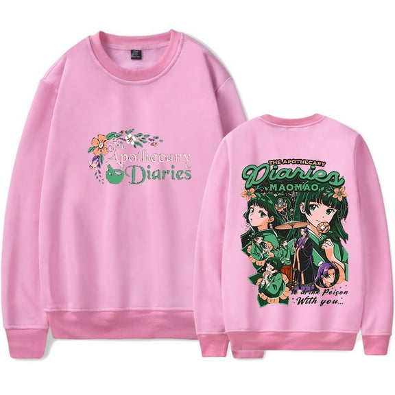 The Apothecary Diaries Maomao Long Sleeve Tee Cosplay Unisex Fashion Crewneck Sweatshirts