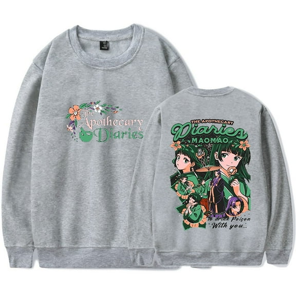 The Apothecary Diaries Maomao Long Sleeve Tee Cosplay Unisex Fashion Crewneck Sweatshirts