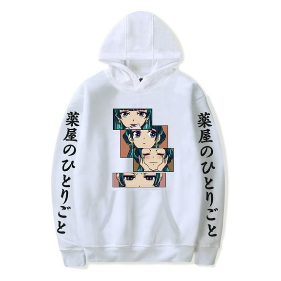 The Apothecary Diaries Merch Hoodies Long Sleeve Sweatshirt Unisex Fashion Pullovers