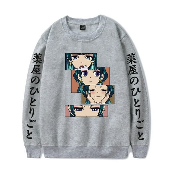 The Apothecary Diaries Merch Long Sleeve Sports Tops Casual Sweatshirt Unisex Fashion Pullovers