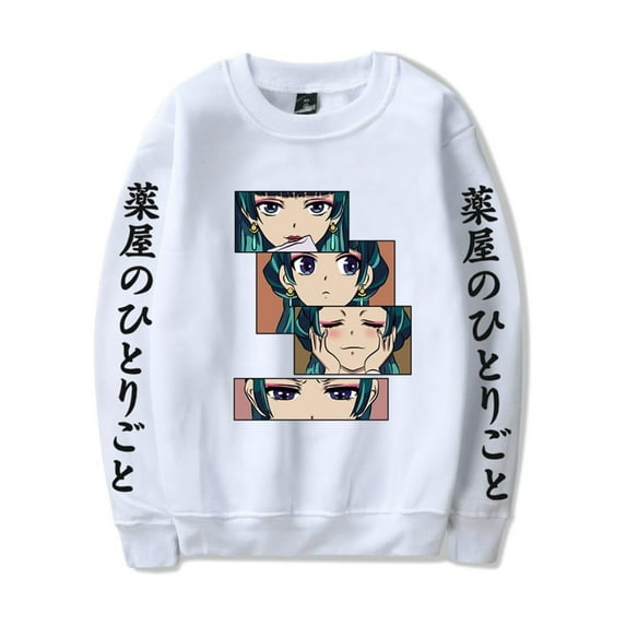 The Apothecary Diaries Merch Long Sleeve Sports Tops Casual Sweatshirt Unisex Fashion Pullovers