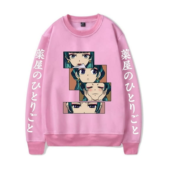 The Apothecary Diaries Merch Long Sleeve Sports Tops Casual Sweatshirt Unisex Fashion Pullovers