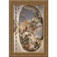 thumbnail image 1 of The Apotheosis of the Spanish Monarchy 18x24 Gold Ornate Wood Framed Canvas Art by Tiepolo, Giovanni Battista, 1 of 2